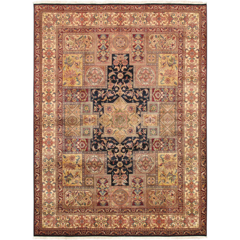 Agra Handmade Wool Oriental Area Rug