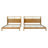 Mid Century Modern Bed