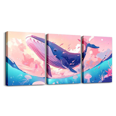 3 Piece Wrapped Canvas Print