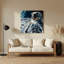 Space Buzz Aldrin Moon atterrissage en métal gris-1208817505