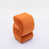 Velours orange sélectionné