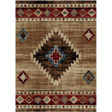 Tapis en polypropylène tissé à la machine Alleyna