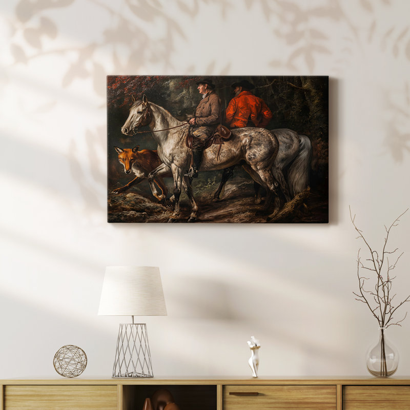 Animaux, paysage, série III, H 32 po x l 48 po
