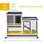 Cage pour petit animal avec rampe Zosia-994390829