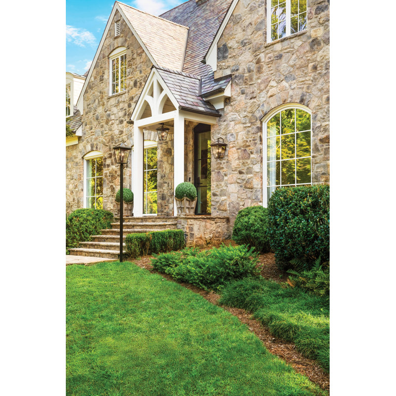 Alford Place 3 Light Outdoor Hanging Lantern, Bronze