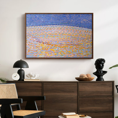 Dune III, 1909 - Piet Mondrian, toile tendue avec châssis