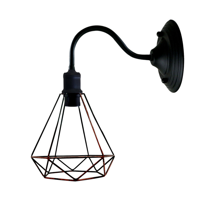 LaJuante Armed Sconce, No, Rustic Red