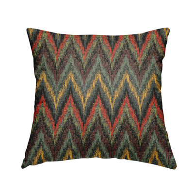 Vanesa Chevron Square Throw Cushion