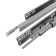 Drawer Slide Undermount Soft Close Full Extension Cadmium Finish