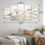 Ensemble de décoration murale White Botanical Elegance III - Abstract Botanicals