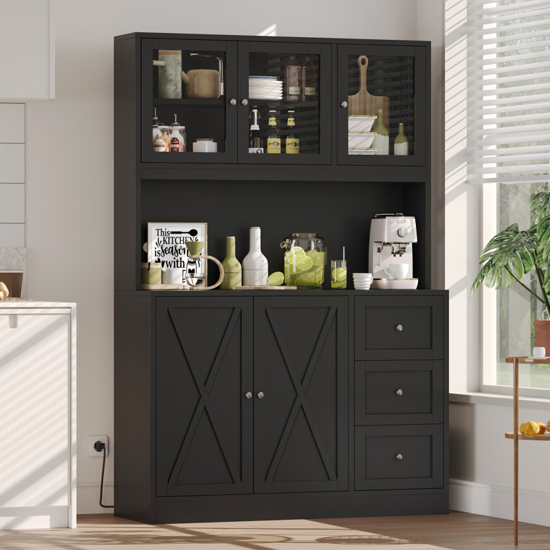Garde-manger 70,9 po avec station de charge Lachanta, Blanc