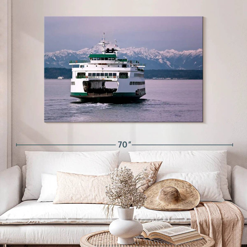 Ferry Mehar Seattle, H 34 po x l 51 po