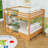 Queen Over Queen Wood Bunk Bed With Trundle-739143971
