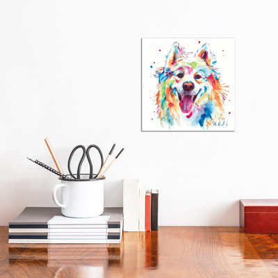 Samoyed by Weekday Best - Painting on Canvas
