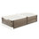 Bac de rangement sous le lit Contenants de rangement empilables avec roulettes