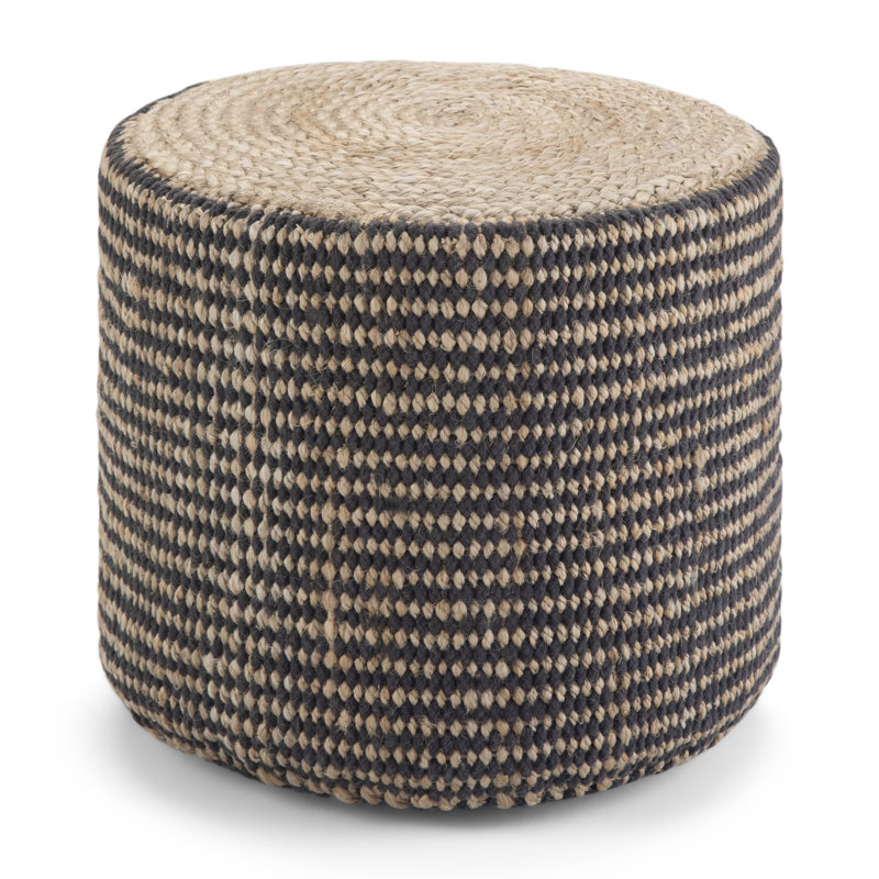 Repose-pieds Larho, Natural/White