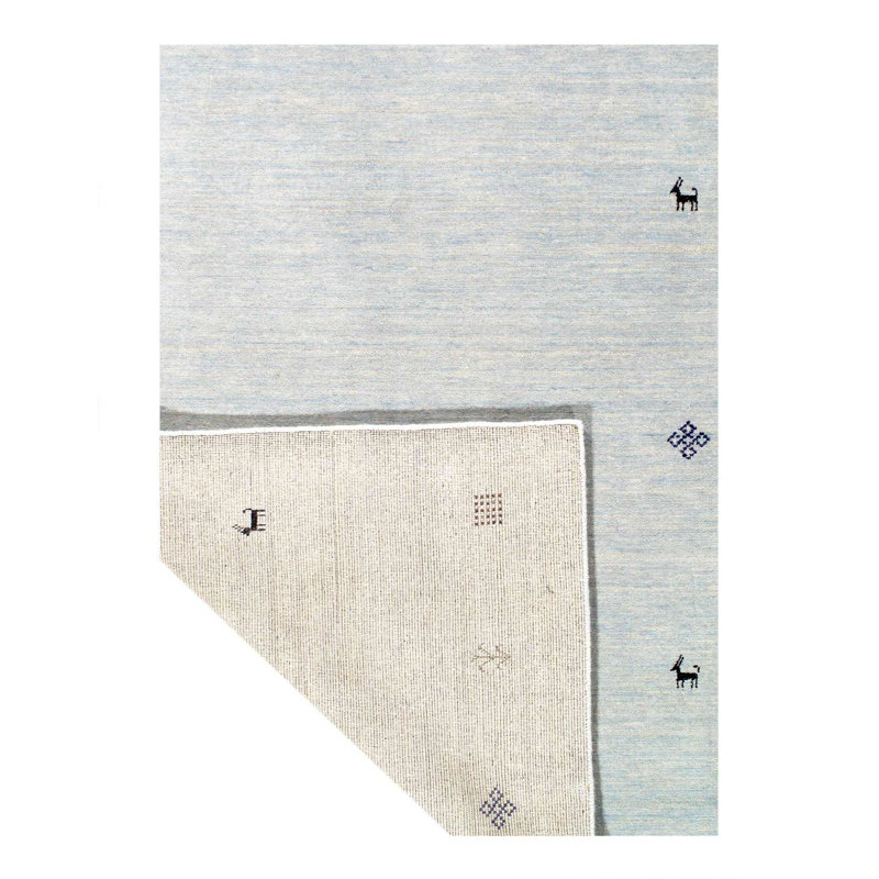 Area Rug in Light Blue