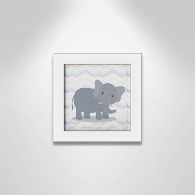 Pink Elephant Time Art