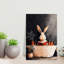 Rabbit In Bathtube 1 by Justyna Jaszke - Wrapped Canvas Print-1200696781