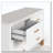Modern Storage Cabinet with Metal Handles & Solid Wood Legs-1088124064