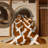 Machine Washable Trellis Beige Area Rug-399135493