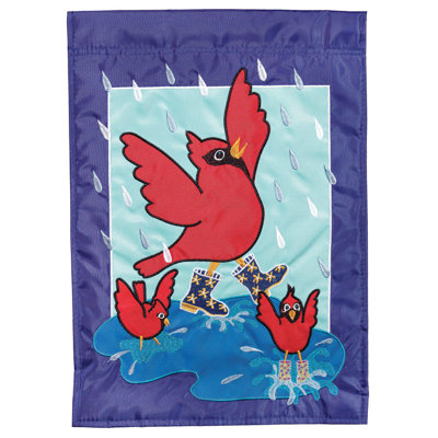 Double Sided 18'' H x 13'' W Polyester Garden Flag