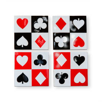 Everyday Suits Bar Coaster Set of 4