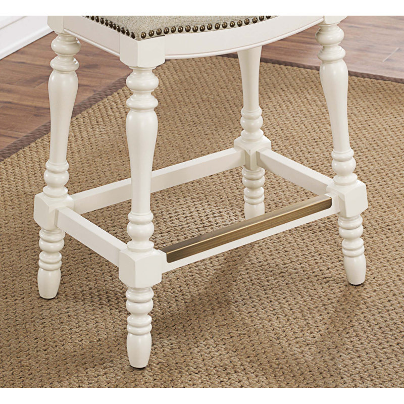 Tabouret de comptoir 25 po Celsi, Blanc