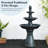 Abdulhakeem Weather Resistant Floor Fountain with Light-1553195983