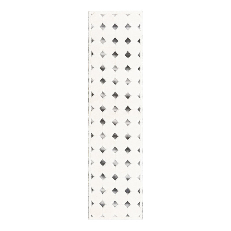 Corrigan Studio® Diamonds Raheesa Rug, Runner 2'7" x 10'