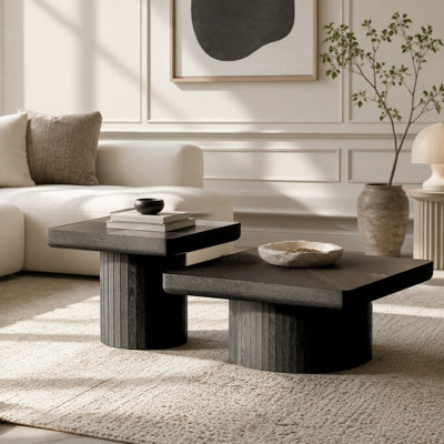 Ensemble de tables basses 2 pièces Modern