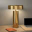 Lampe de table haute 24 po avec abat-jour en métal Denney-880460027-880460029