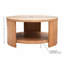 Table ronde avec matériaux mixtes et tablette-1747828394