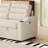 Convertible Sleeper Combo Sofa, Convertible Sofa Bed Polyester Pullout Bed With Storage Recliner And Cup Holder For Living Room, Tight Spaces-1160907532-1160907534
