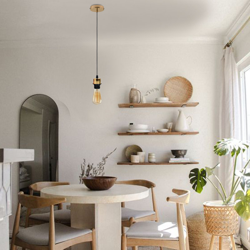 Calixte 1 - Light Single Pendant, French Gold