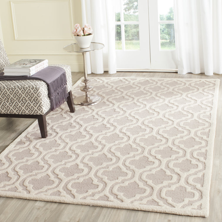Cannen Hand Tufted Wool Geometric Rug