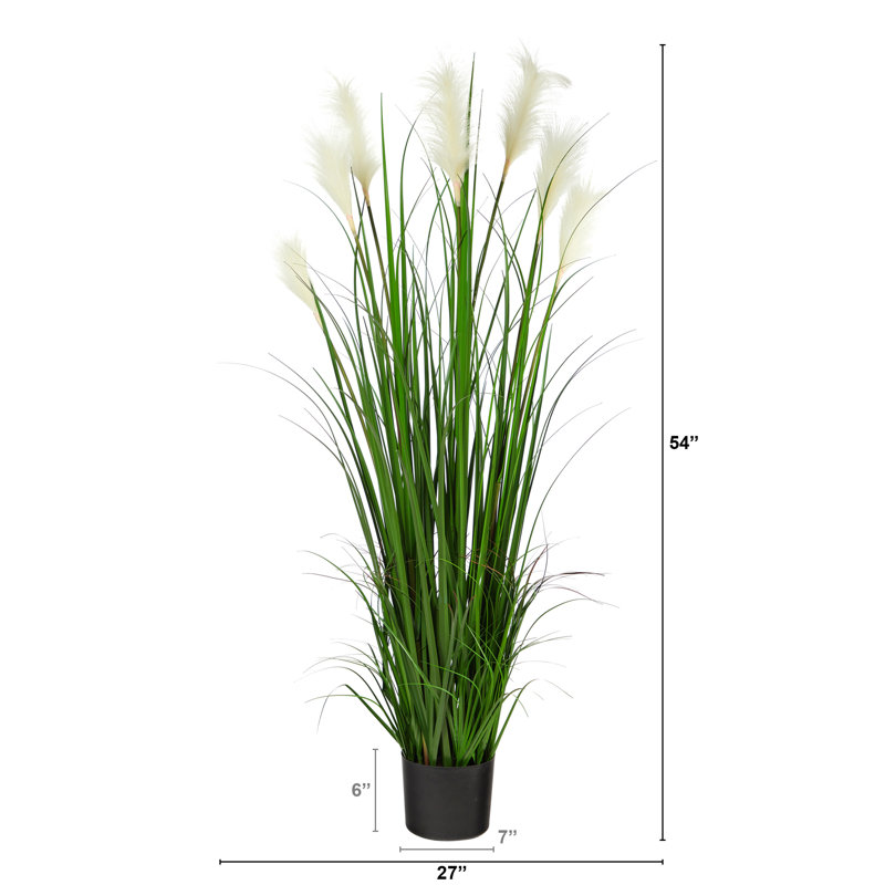 Gazon artificiel en pot, H 54 po x l 27 po x P 27 po