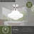 Mandy Glass Semi Flush Mount-27894515-27894517