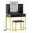 Paradis 31.5" Makeup Vanity with USB Power Outlet & 2 Drawers-995743191