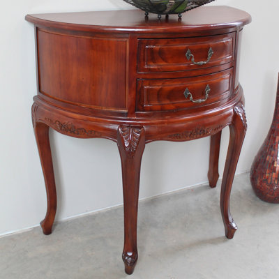 Aimiejit 32'' Solid Wood Console Table