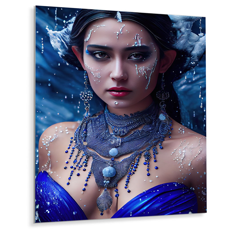 Fantasy & Sci-Fi Wall Decor on Metal, 32" H x 24" W x 1" D