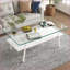 Ensemble de 3 tables basses et tables de bout en verre trempé pour le salon, facile à nettoyer avec beaucoup de rangement-727185500