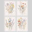 Fleurs sauvages, art moderne, impressions encadrées, affiches, petit art mural-101825528-101825526