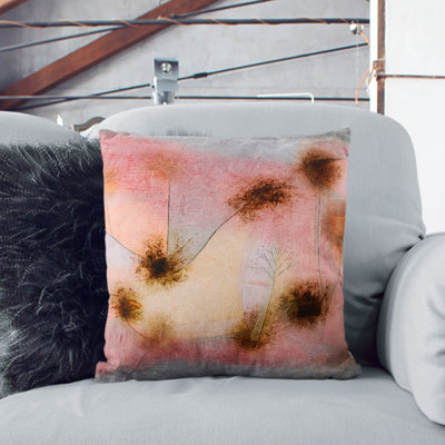 Hardy Plants Square Throw Cushion