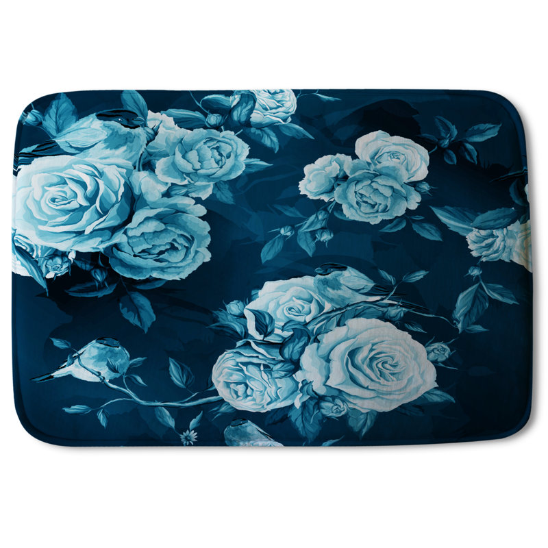Aizleigh Memory Foam Non-Slip Bath Rug