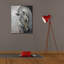 «Shy Gray No Tear» par Albena Hristova, art mural sur toile, 26 po x 34 po