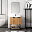 Meuble-lavabo autoportant de 30 po avec lavabo en résine, 30 po x 18 po-110447519