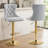 Swivel Adjustable Height Bar Stools With Metal Footrest Set Of 2-105787305