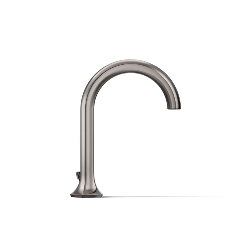 Occasion Single Hole Bathroom Faucet, Vibrant Titanium