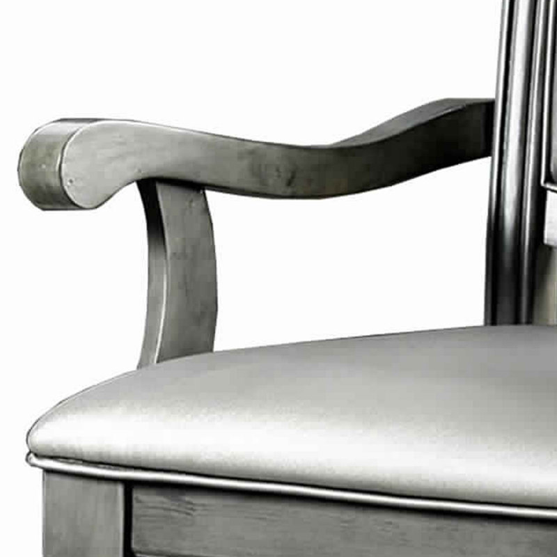 Fauteuil Glendora, Argent